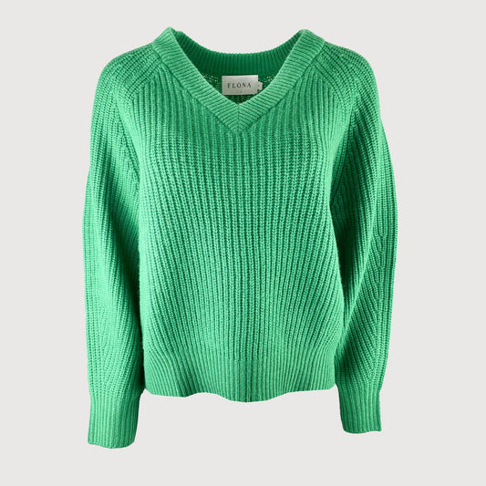 Flona Damen Pullover 2354 in Rainforest