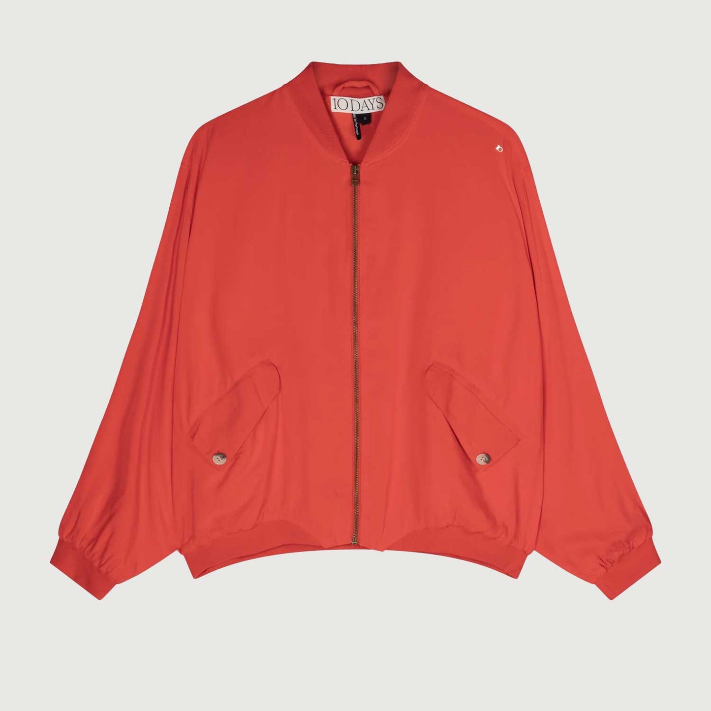 10 Days Damen Bomber Blouse 20-502-4202 in Poppy Red