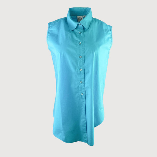 Emily van den Bergh Dame Bluse 4890-153830 in 673 Aqua