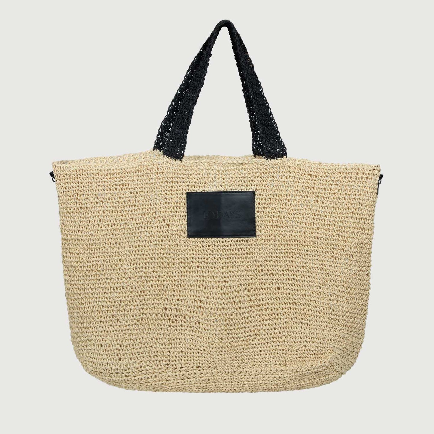 10 Days Damen Shopper Paper Rope 20-968-4202 in Light Safari