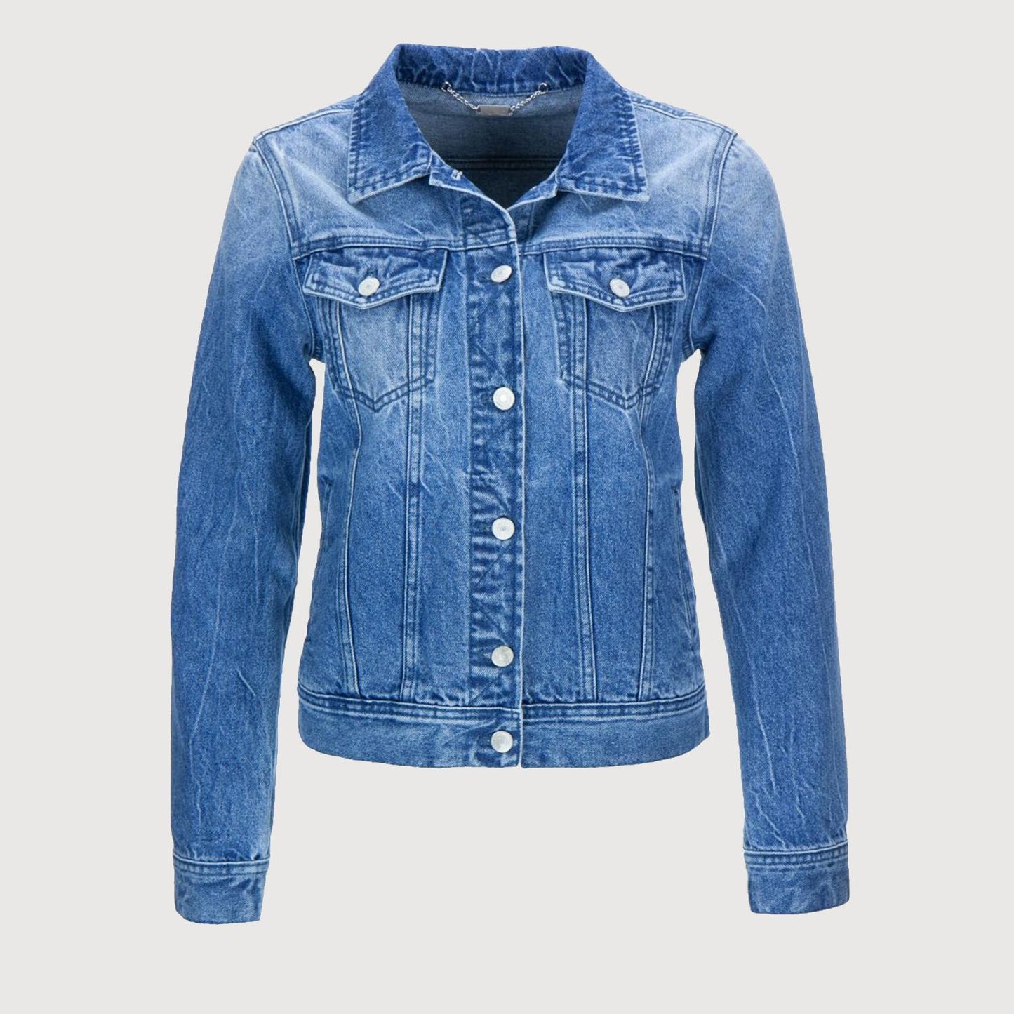 Frogbox Damen Jeansjacke 999-99805 Blue Denim FBX