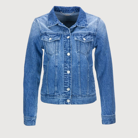 Frogbox Damen Jeansjacke 999-99805 Blue Denim FBX