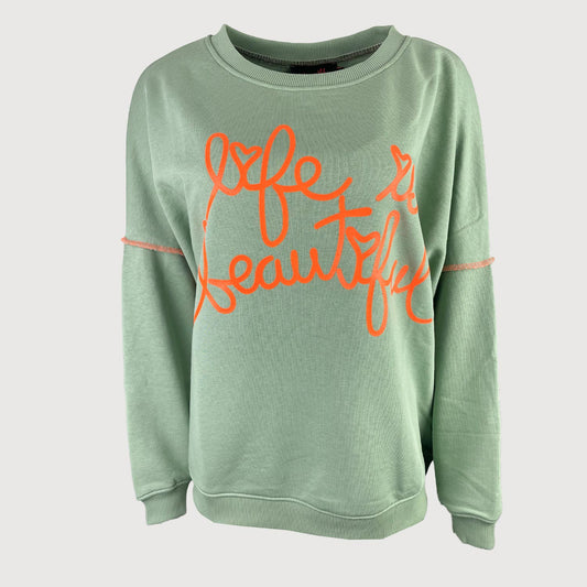 Miss-Goodlife-Sweatshirt-Life-is-beautiful-MG9433-almond