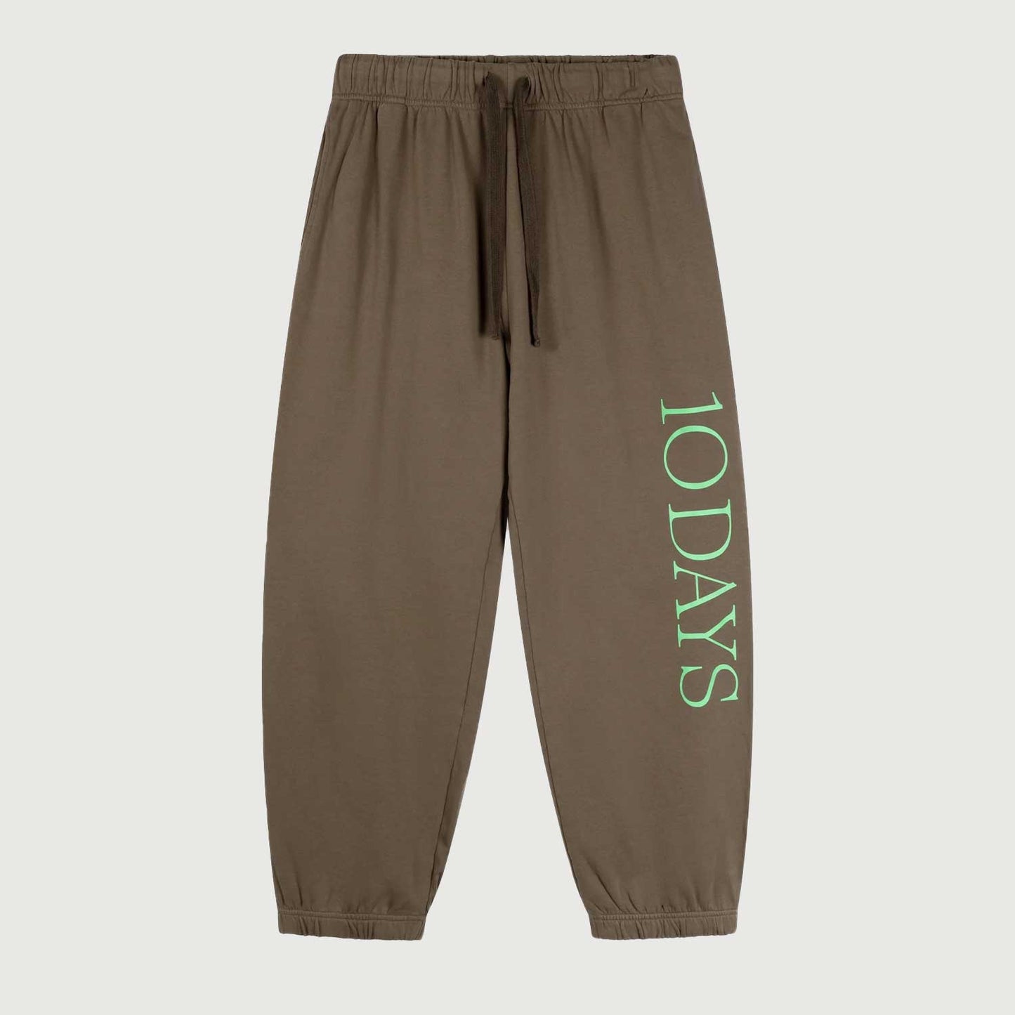 10 Days Damen Jogger 20-045-4201 in Dark Moss