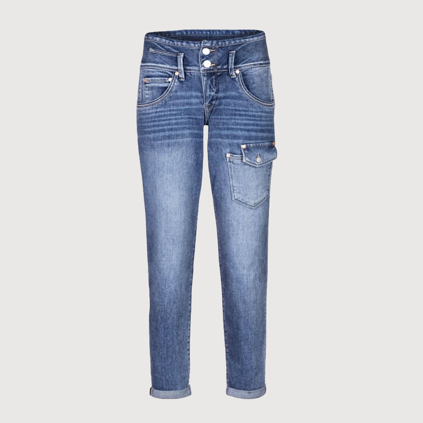 Herrlicher Jeans Dido Denim Comfort 5647 D9705 605 snake blue