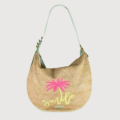 Miss-Goodlife-Tasche-Palm-Smile-MG12061-mint
