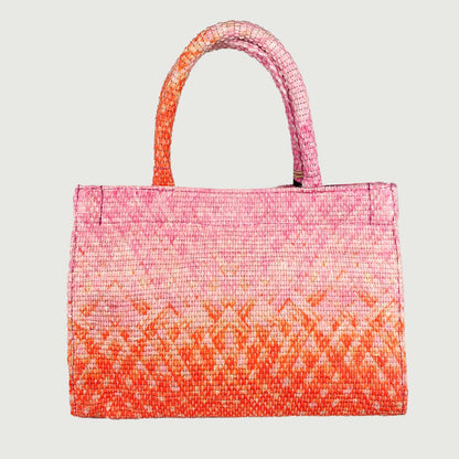 Anokhi Damen Tasche 5017-808 Book Tote Small 770 Mandarine