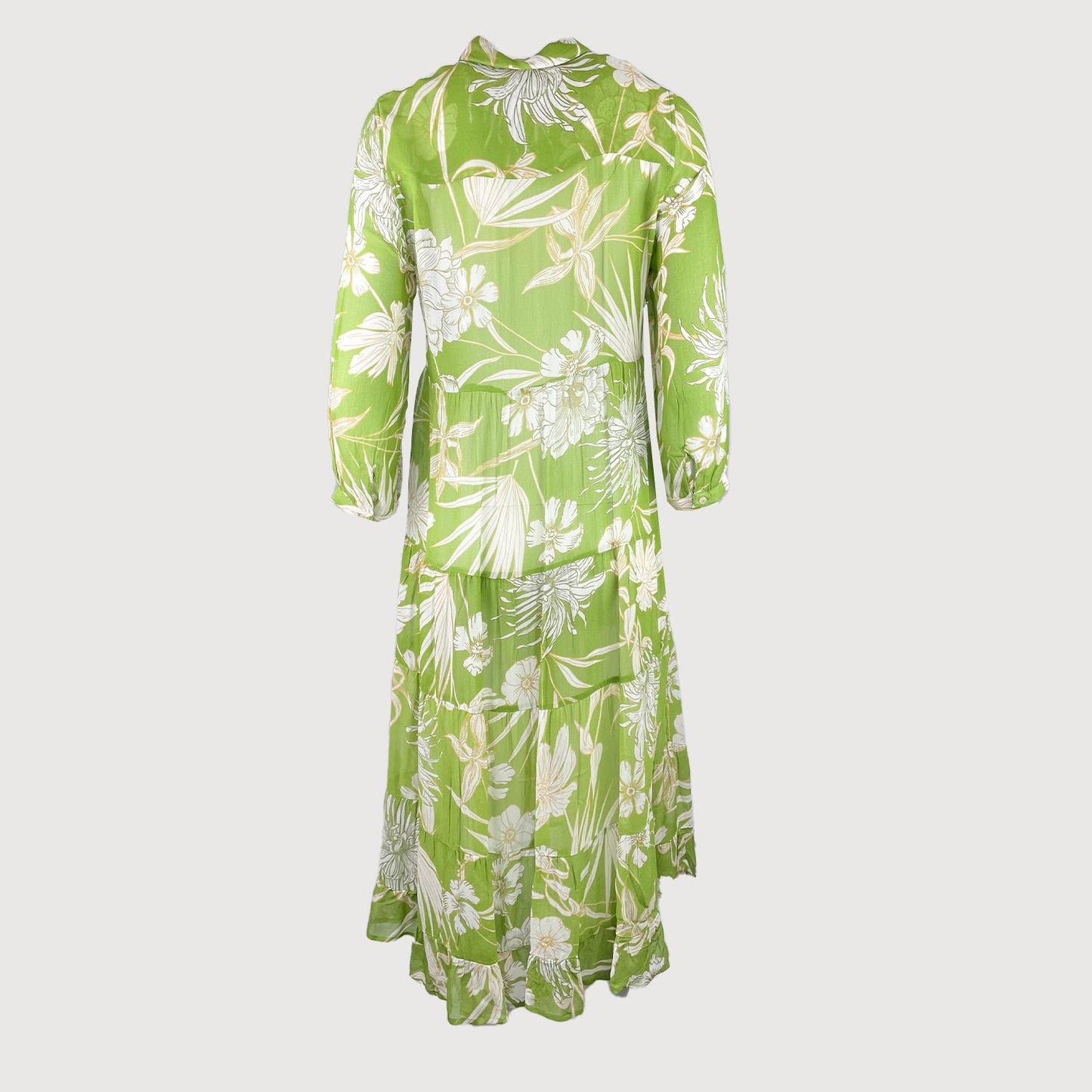 Frogbox Damen Kleid Maxi Flower 222-812737 in 2938 Gardener