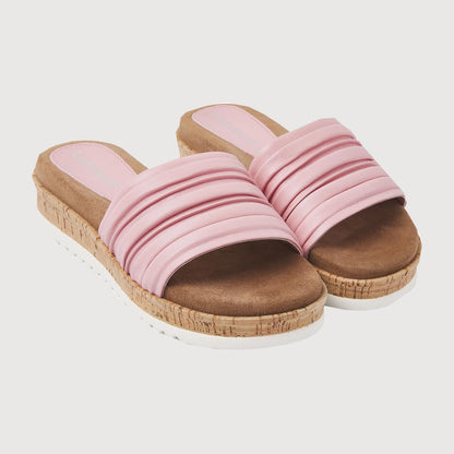 Lazamani Damen Schuhe Slippers 75.303 in Pink