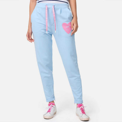 Cotton Candy Damen Hose 2401-1-PA-03 Isa in light blue