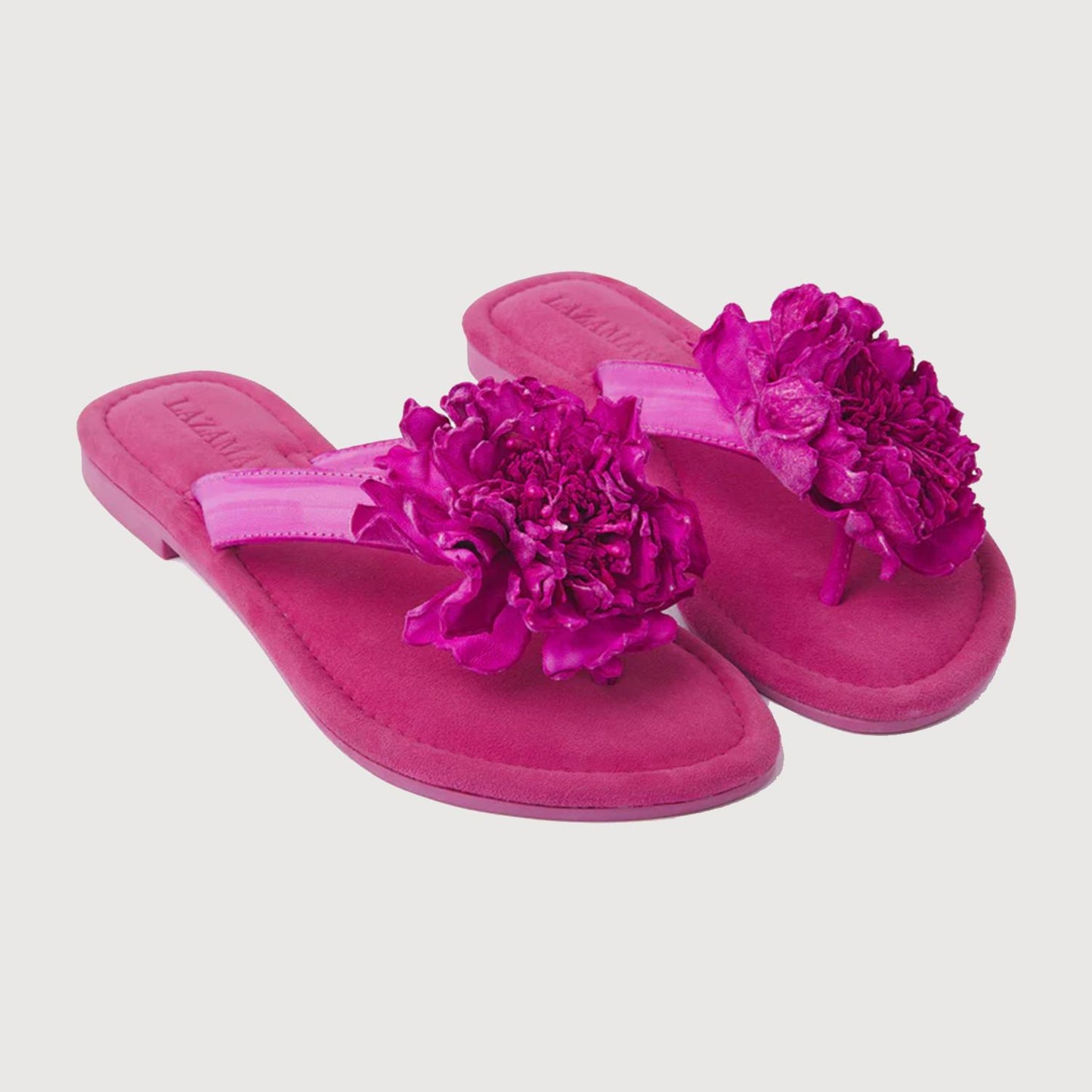 Lazamani Damen Schuhe Slippers 33.517 in Fuxia