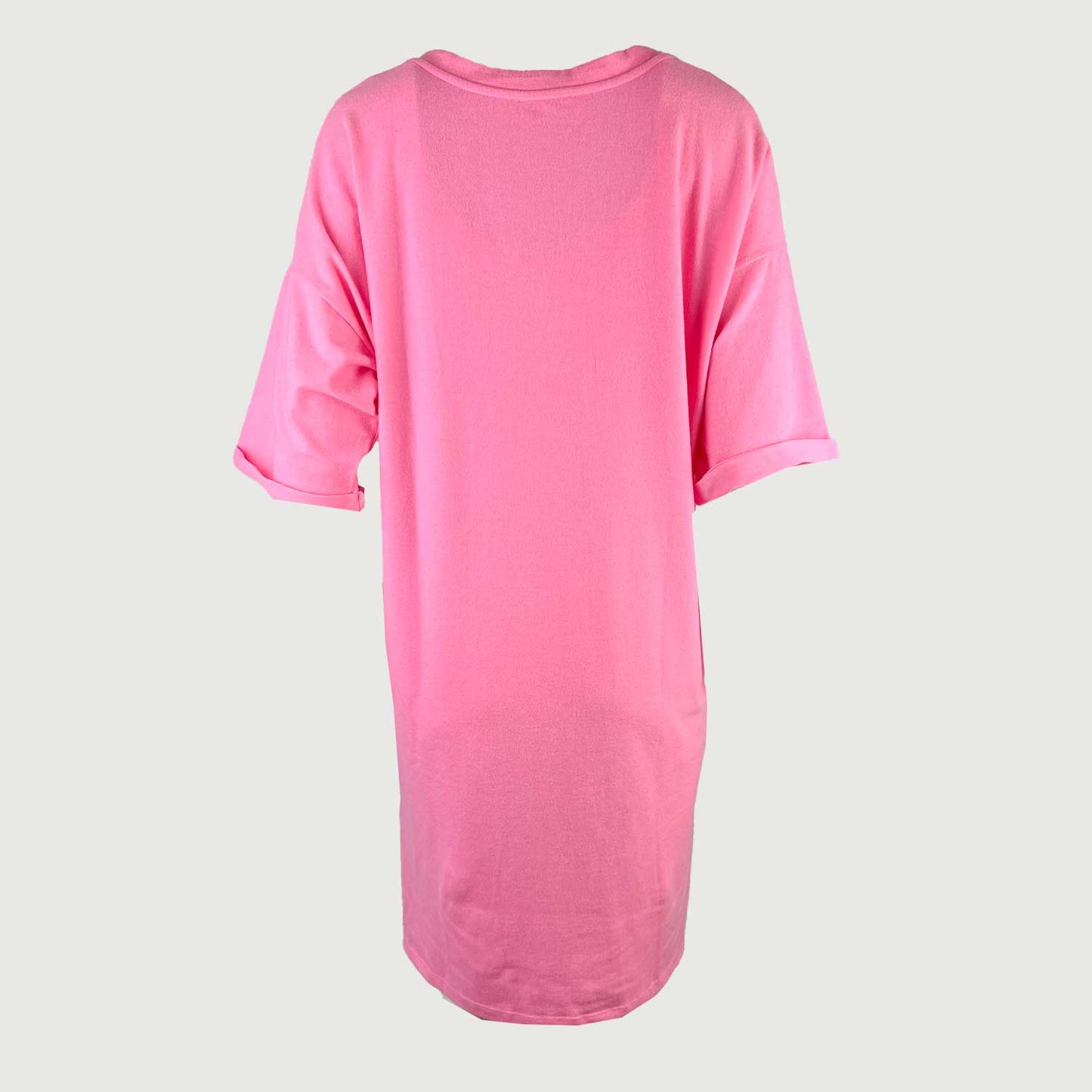 Cotton Candy Damen Kleid 2402-1-KL-02 Gila in pink melange