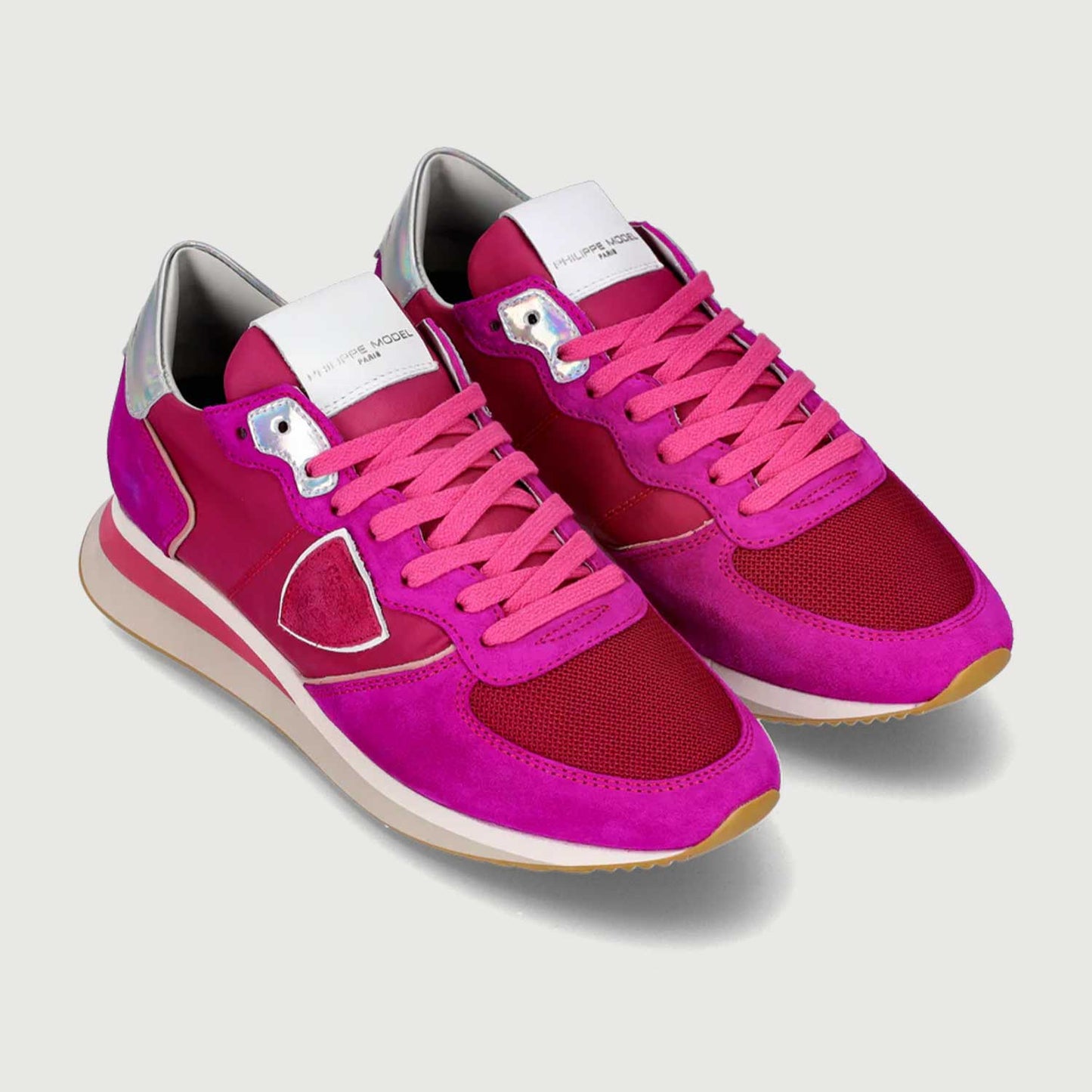 Philippe Model Damen Sneaker TZLD-WN76 in Neon Fuchsia