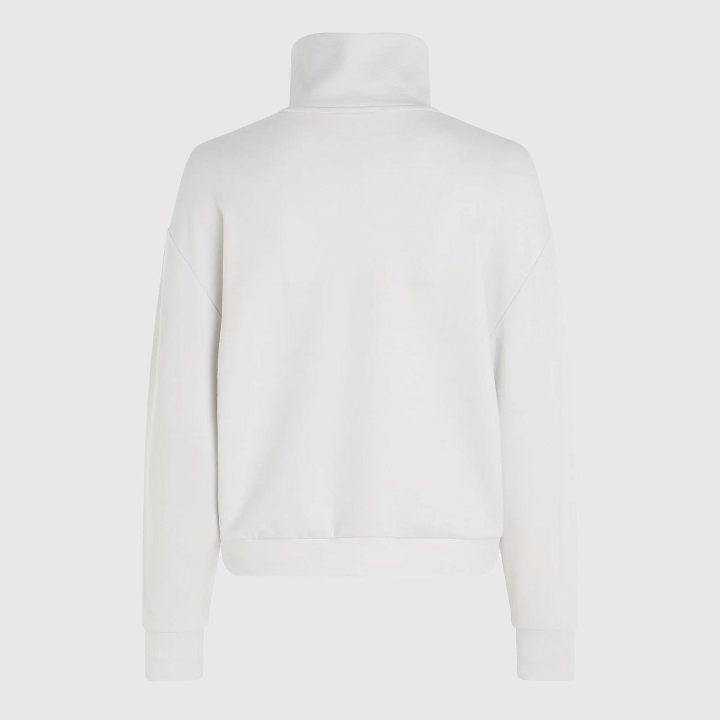 PENN&INK Damen Zipper Jumper W23T1016 in limestone