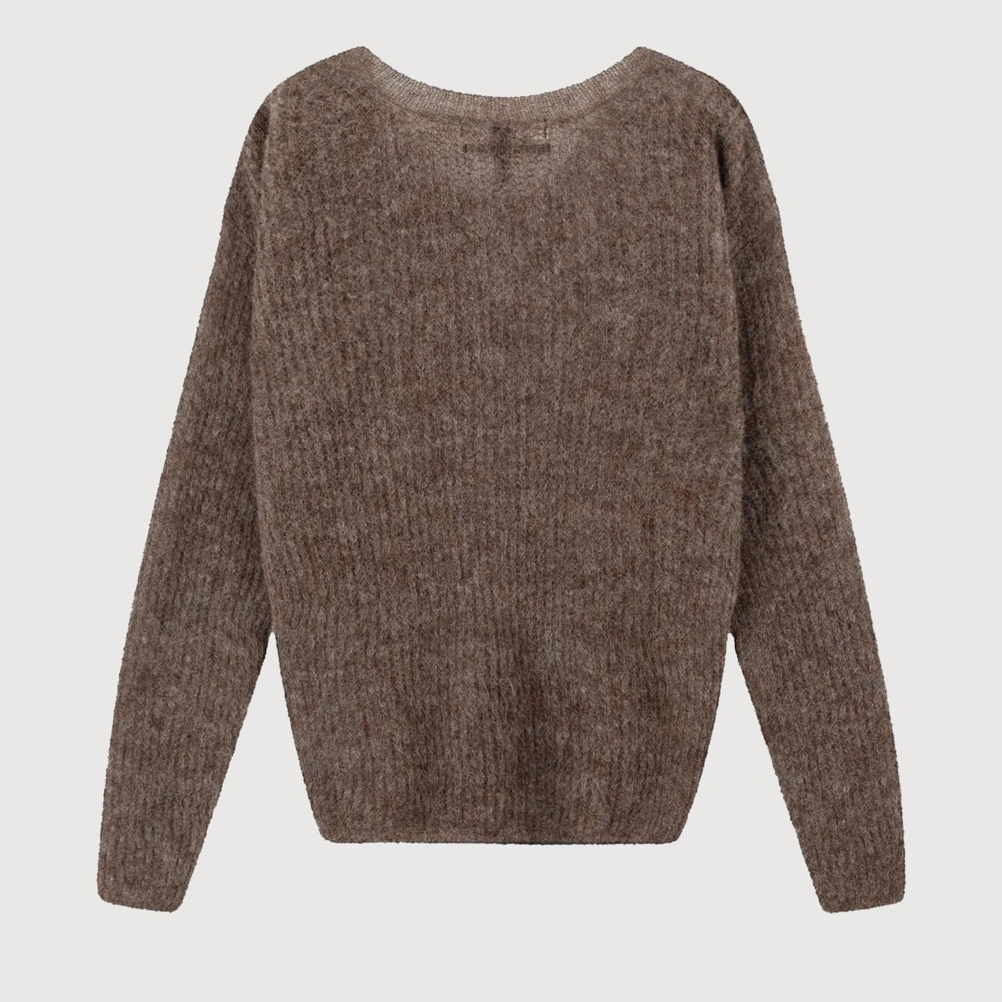 10 Days Damen Thin Knit Sweater 20-601-3204 in warm taupe