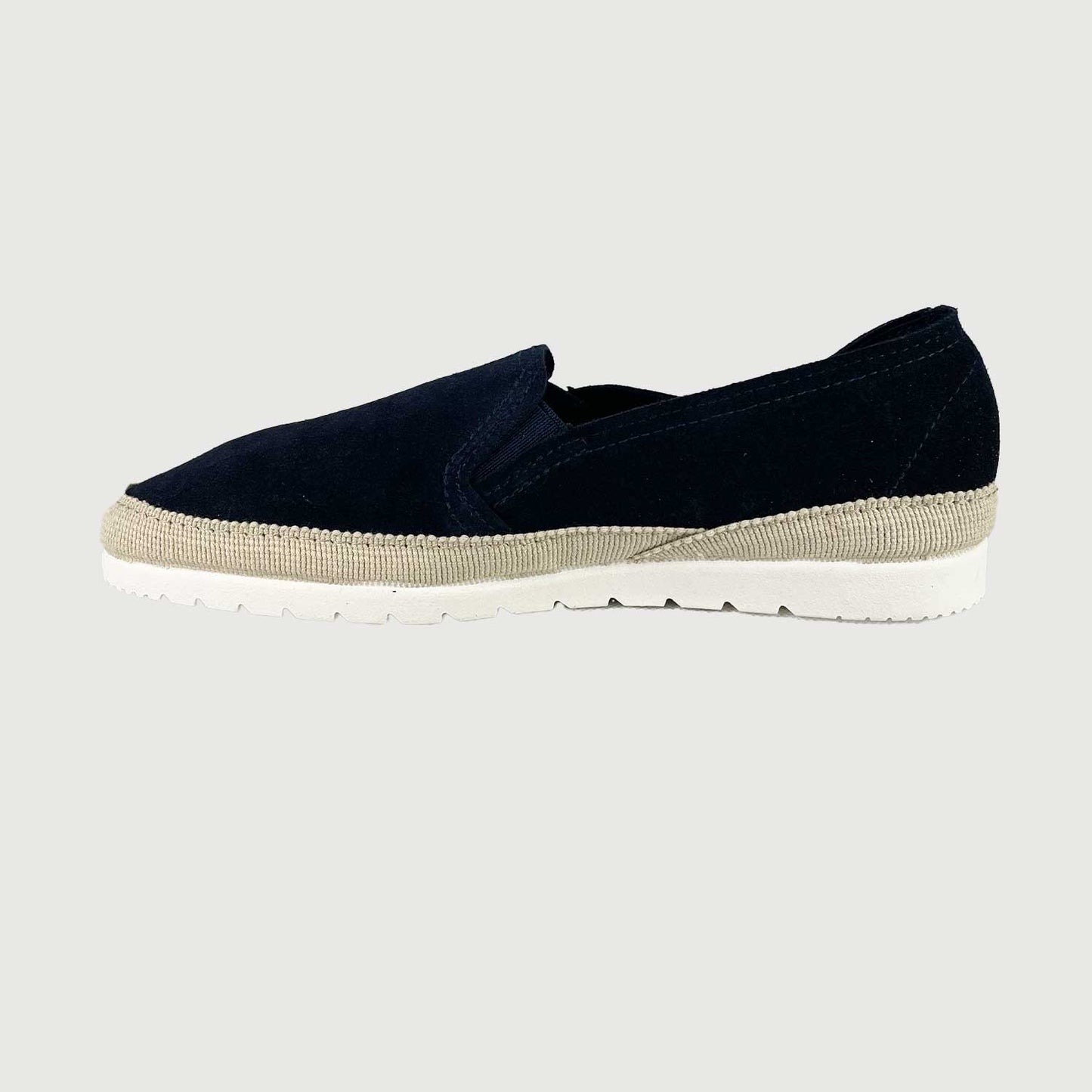 Verbenas Damen Espadrilles Nuria Serraje in Marino