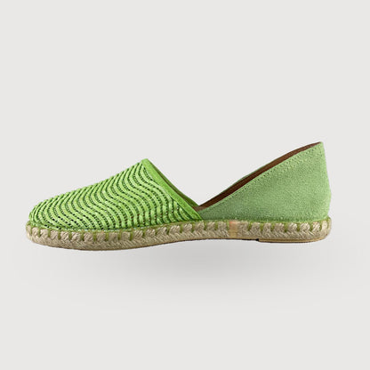 Verbenas Damen Espadrilles Carmen Lato Menta