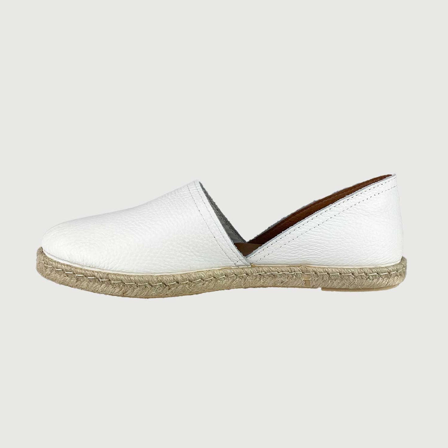 Verbenas Damen Espadrilles Carmen Nucleo in Blanco