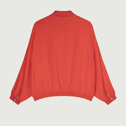 10 Days Damen Bomber Blouse 20-502-4202 in Poppy Red