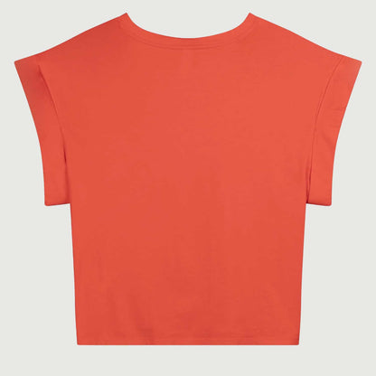 10 Days Damen Wide Jersey Tee 20-748-4202 in Poppy Red