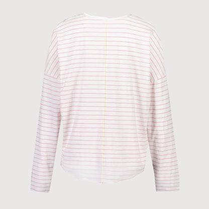 Better Rich Damen Shirt Stripe LS W12372300 in 642 Berry Rose