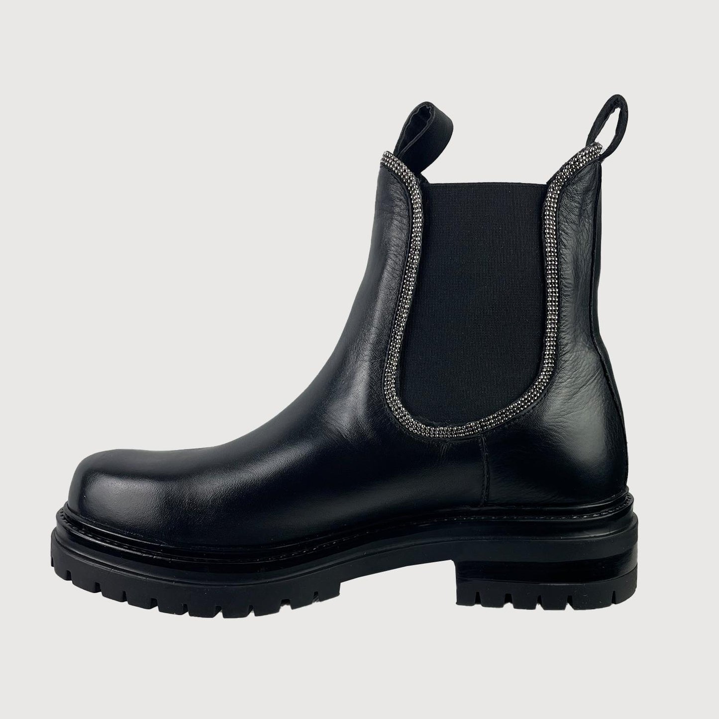 Lazamani Damen Chelsea Boots 85.630 in Schwarz