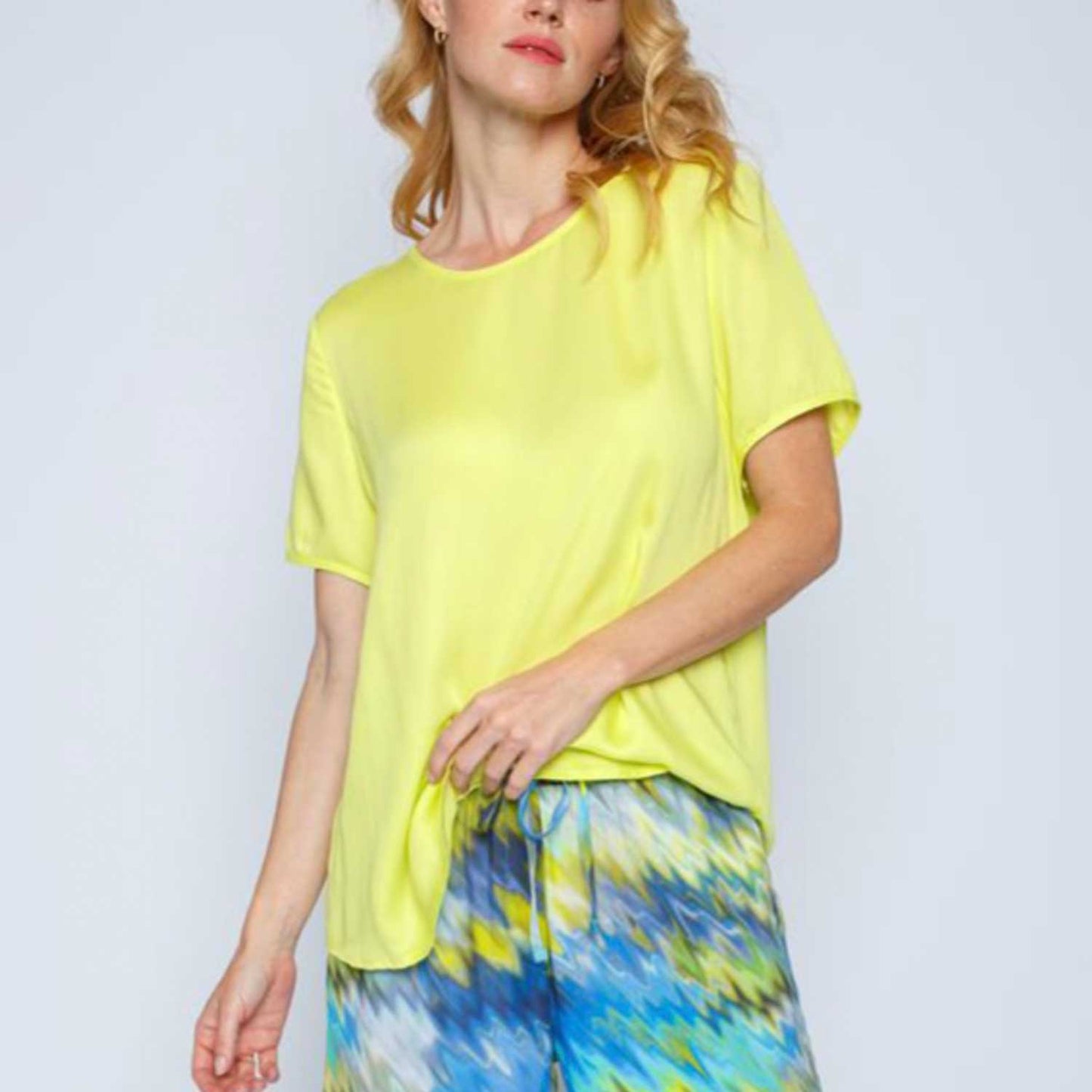 Emily van den Bergh Damen Bluse 8229-154860 in 200 lemon