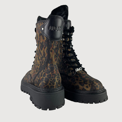 Liujo Damen Schuh Boot RUMI 05 Leopard