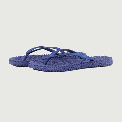 Ilse Jacobsen Damen Sandale in 674 Blue Web