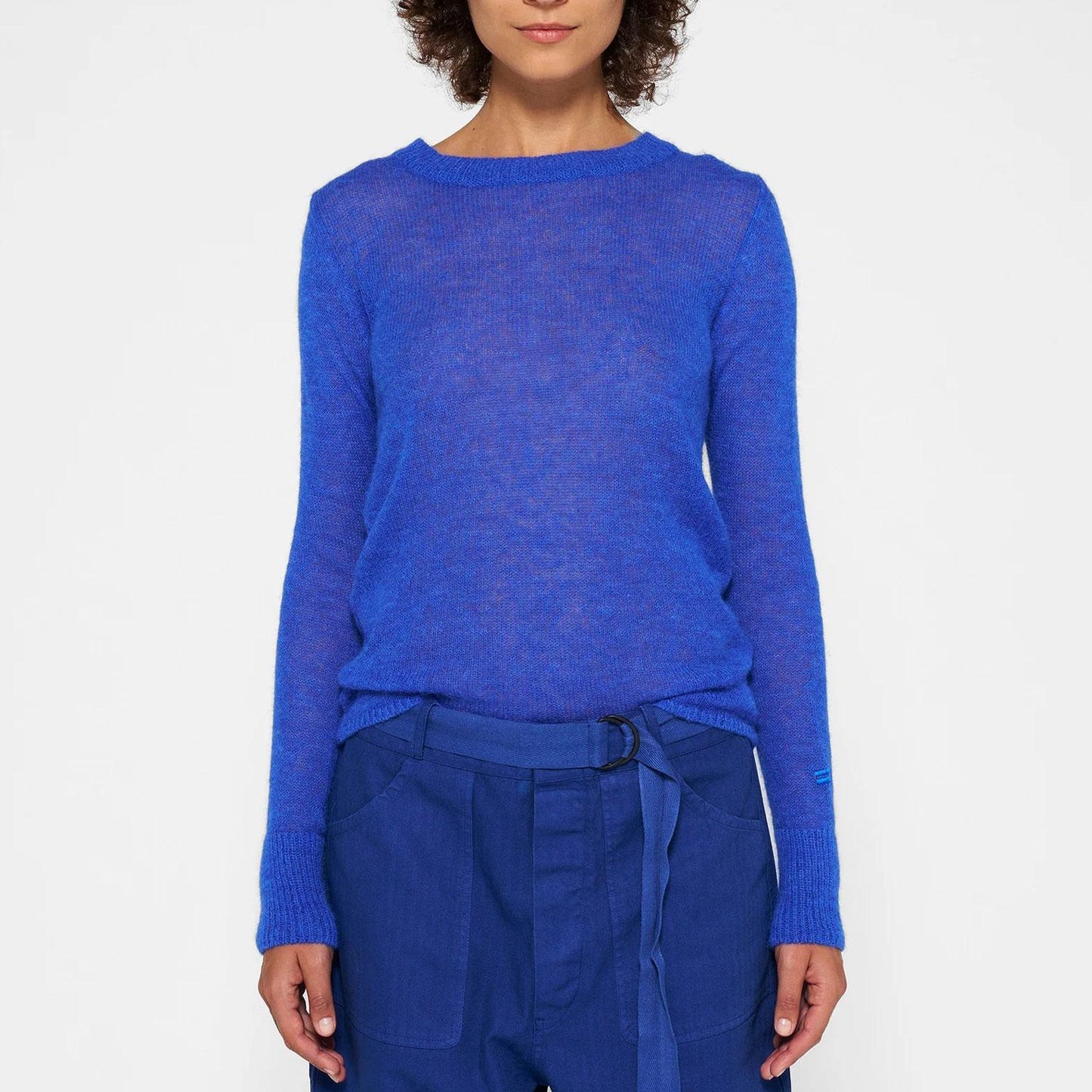 10 Days Damen Pullover Thin Knit 20-607-3204 in Electric Blue