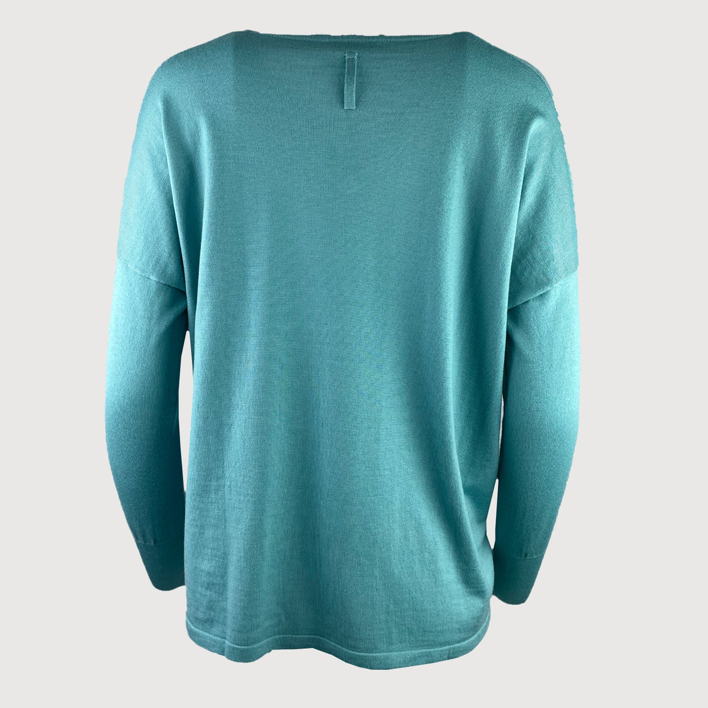 Hemisphere Damen Pullover V-Neck 2124612-17 6022 in Turquoise