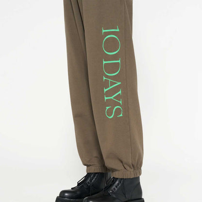 10 Days Damen Jogger 20-045-4201 in Dark Moss