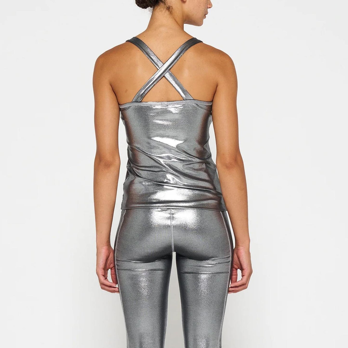 10 Days Damen Wrapper Shiny 20-703-3204 in silver