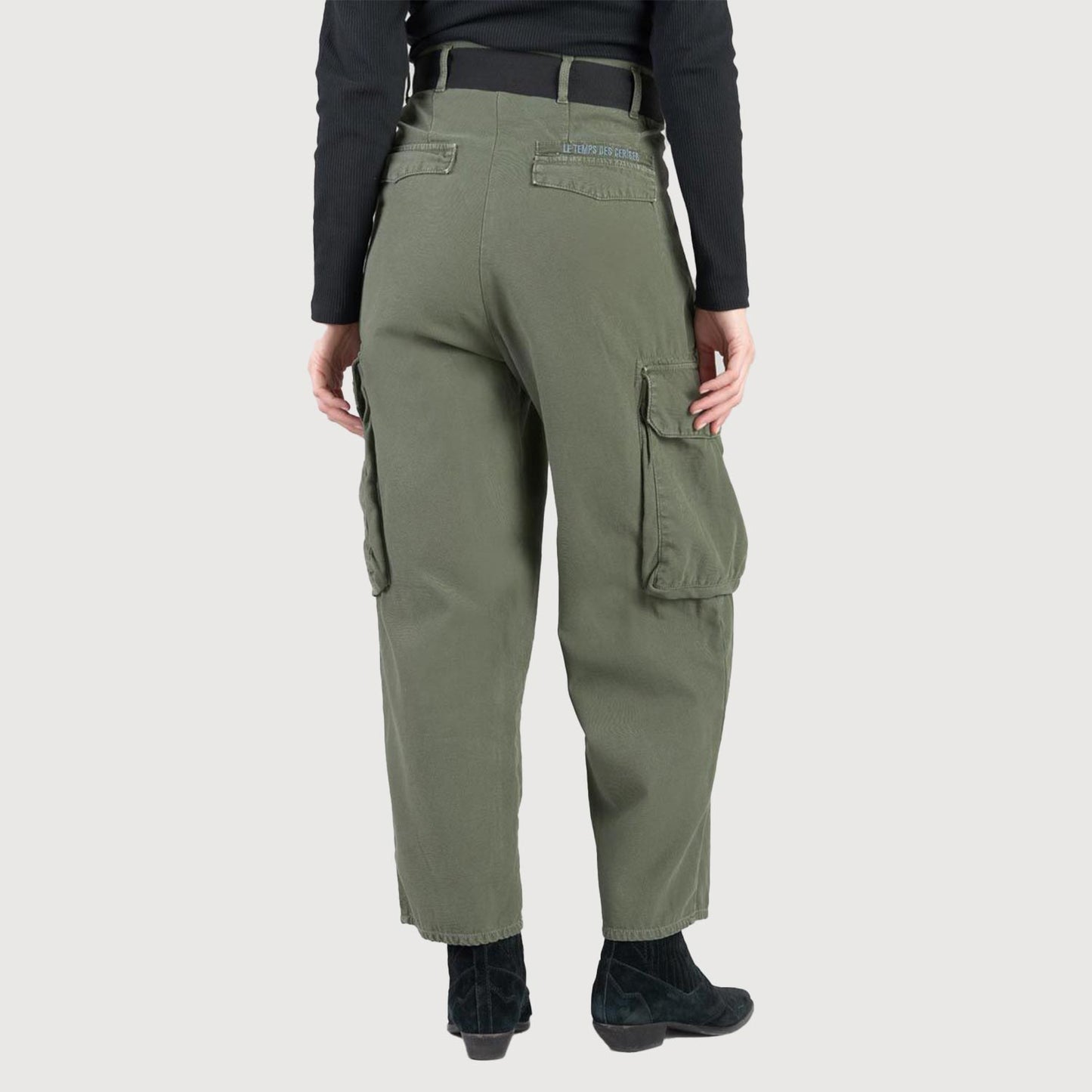 Le Temps des Cerises Damen Hose PFAMBROISWPIG232 Ambroise in Vetiver