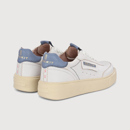 Crickit Damen Sneaker JOANNE Weiss mit Lila