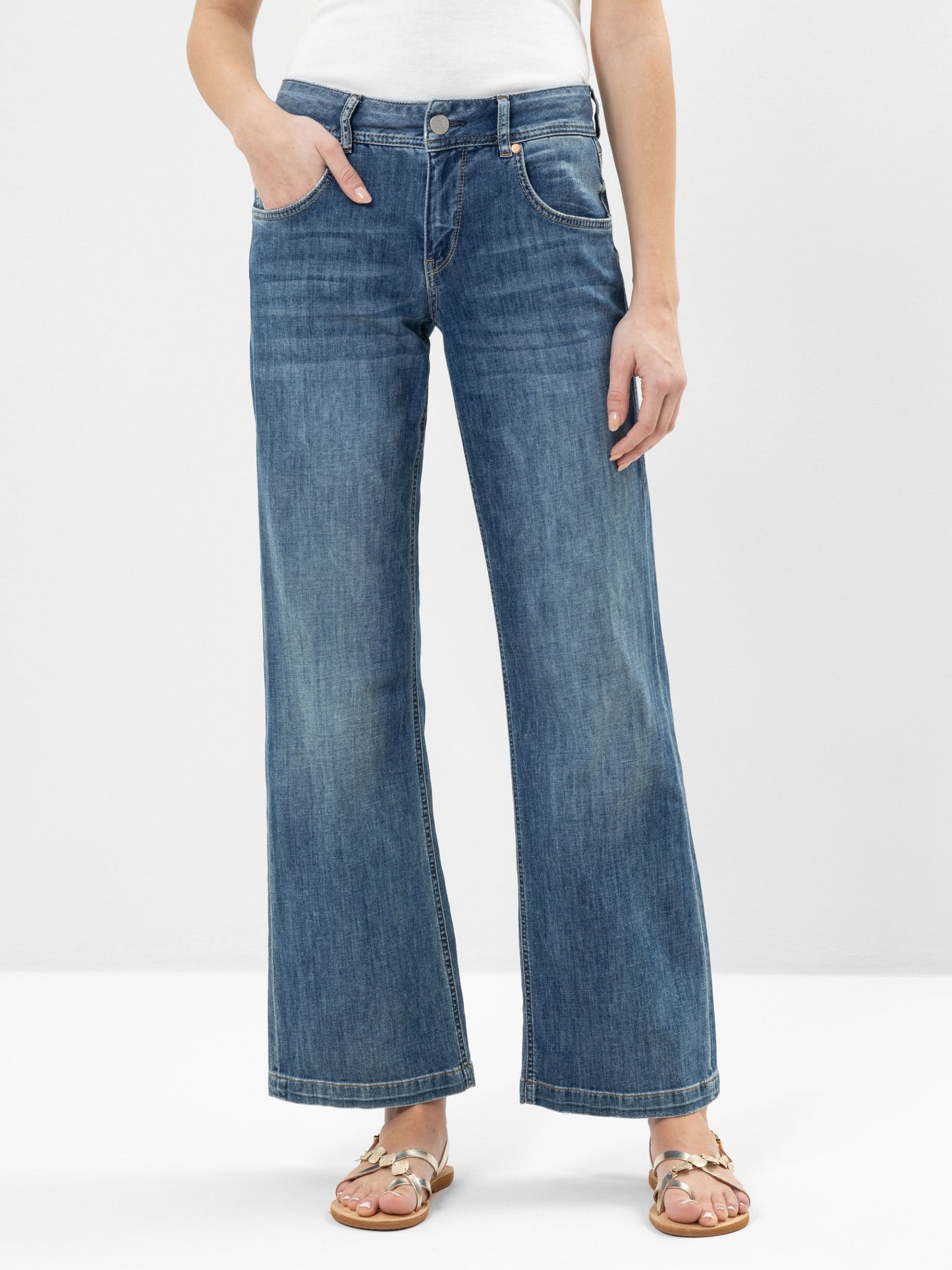 Herrlicher Jeans Edna Recycled Denim Light 5893 RD662 032 navy blue