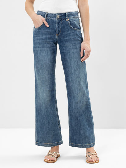 Herrlicher Jeans Edna Recycled Denim Light 5893 RD662 032 navy blue
