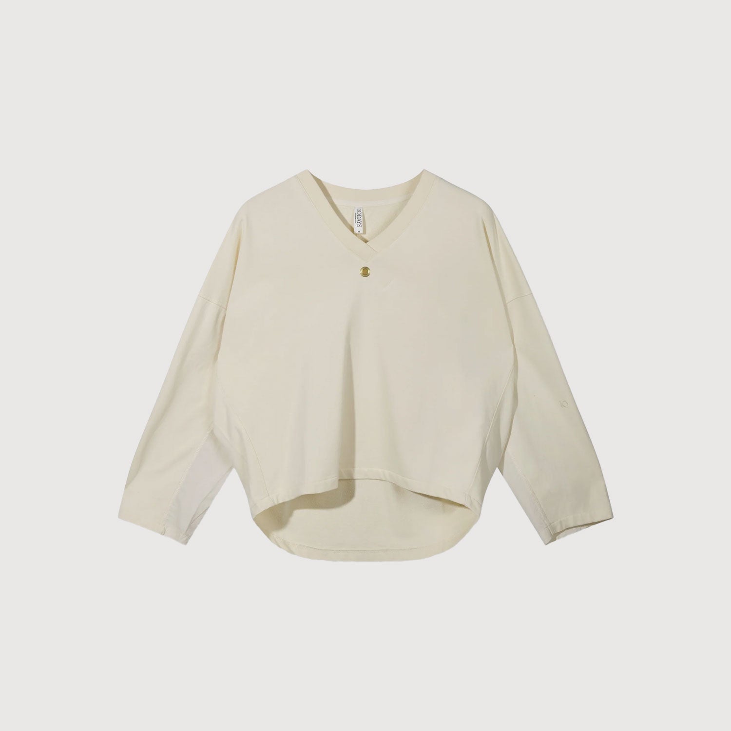 10-Days-Damen-Sweater-v-neck-fleece-20-824-6202-soft-vanilla-03