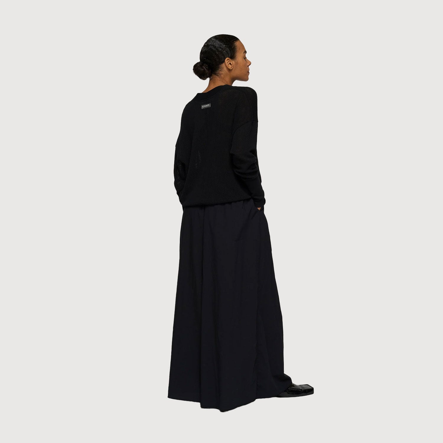 10-Days-Damen-V-neck-Cardigan-Mesh-20-856-6202-Schwarz-02