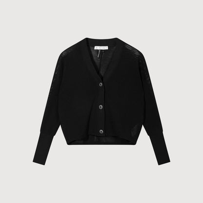 10-Days-Damen-V-neck-Cardigan-Mesh-20-856-6202-Schwarz-03