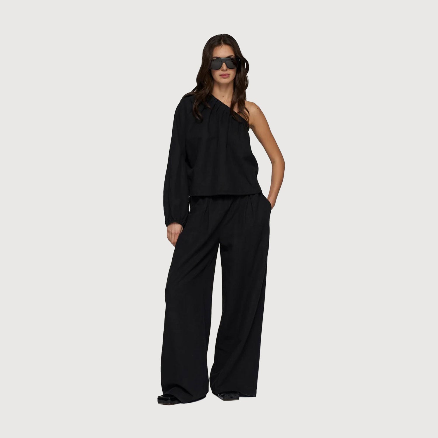 10-Days-Flowy-Pants-Linen-20-046-6202-schwarz-01