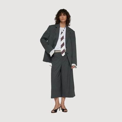 10DAYS Dressed Bermuda Damen Antra Melee mit weiten Hosenbeinen 1