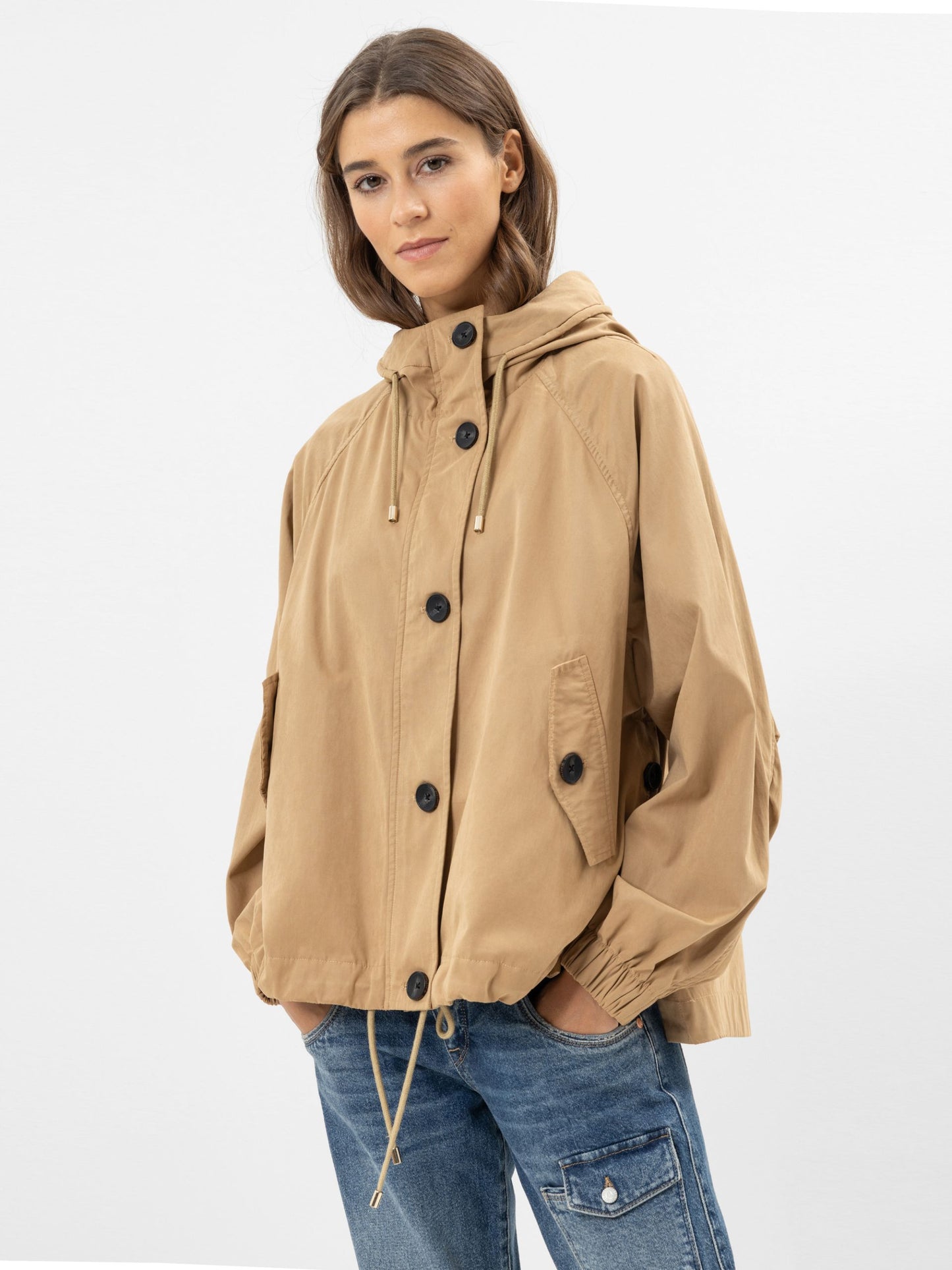 Herrlicher Damen Shalin Jacket Tech 7952 NT600 135 sandy