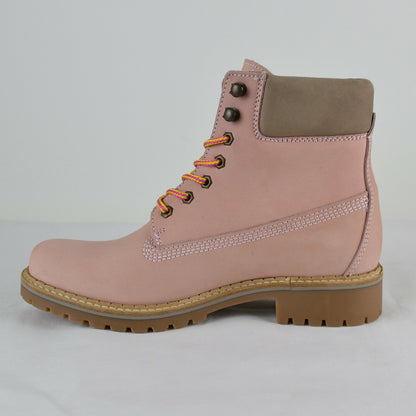 APPLE OF EDEN Damen Boots Pink Grey Star15