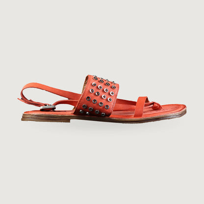 A.S.98 Damen Sandalen mit Nieten – 557019 in Coral