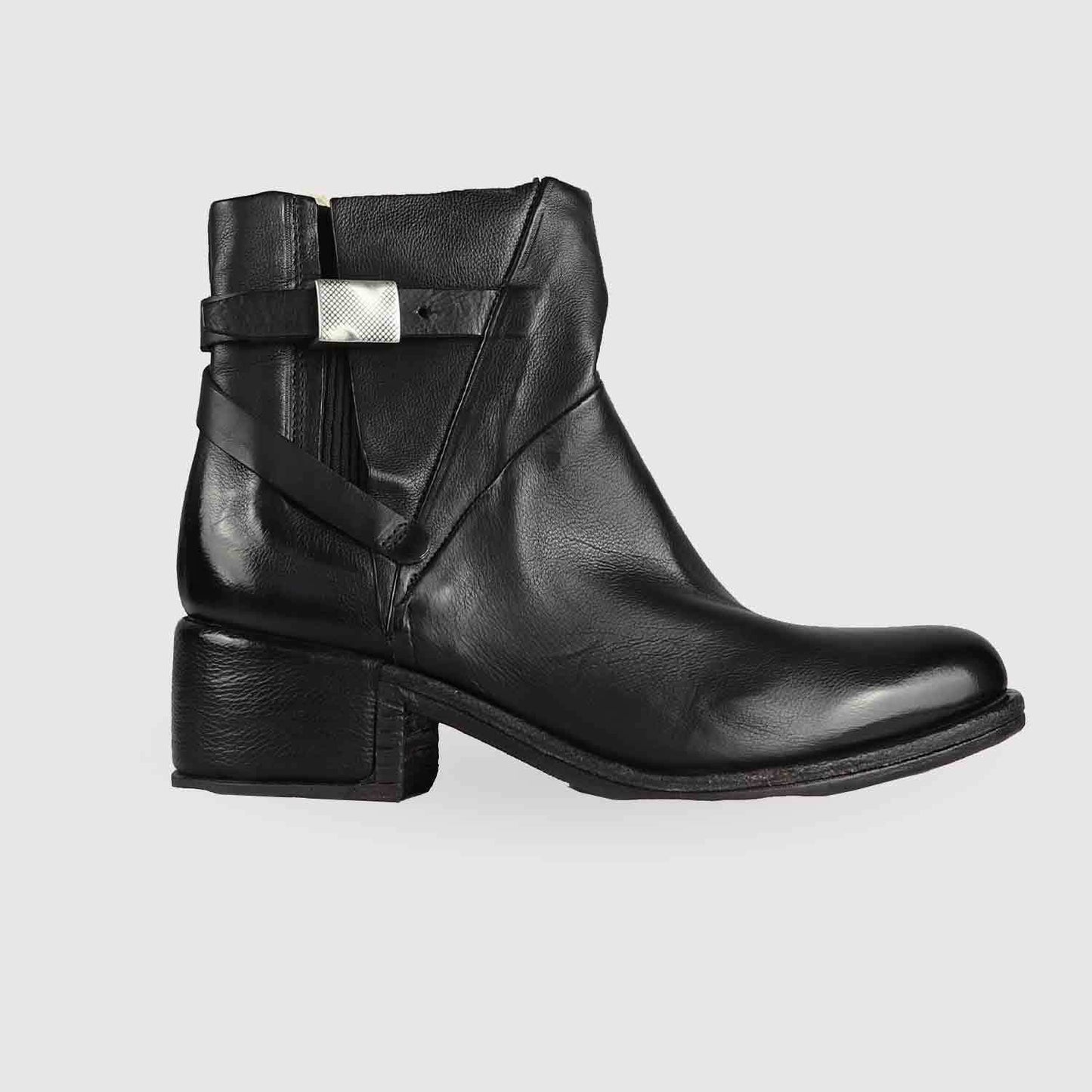 A.S.98 Stiefelette 548203 in NERO Schwarz Leder