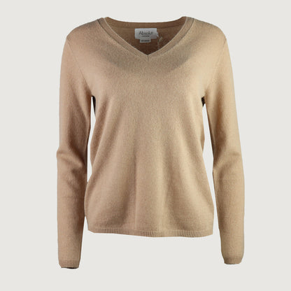 Absolut Cashmere Damen Pullover AC082014C Arielle in Camel