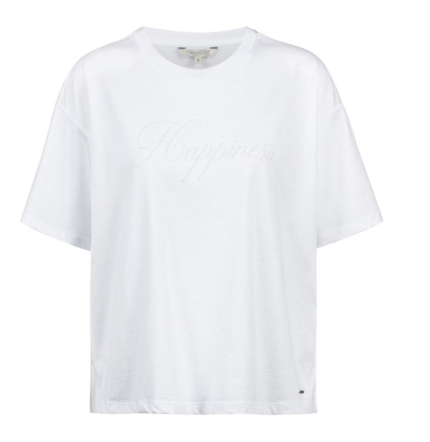 Herrlicher T-Shirt Stinella Jersey 1973 J6400 001 10 weiß
