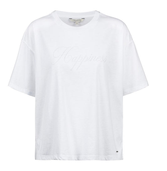 Herrlicher T-Shirt Stinella Jersey 1973 J6400 001 10 weiß