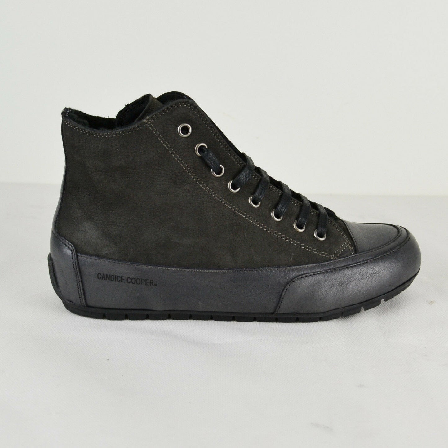 CANDICE COOPER HIGHTOP DAMEN SNEAKER – D 2010  PLUS SHEARLING in Grau